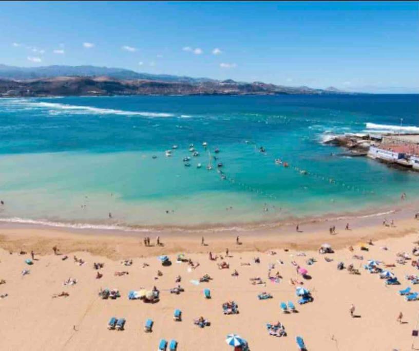 2 Bedrooms Flat 50 Mts Away From Canteras Apartment